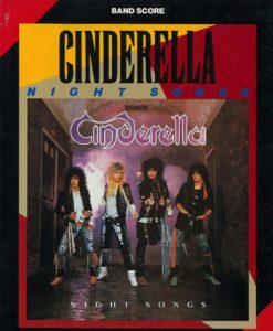 CINDERELLA - NIGHT SONGS(BAND SCORE)